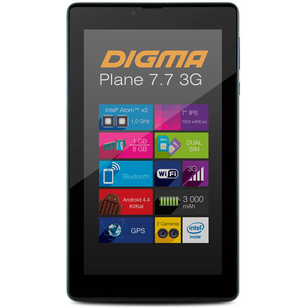 Digma Plane 7.7 7 8Gb 3G Gray (PS7007EG) отзывы