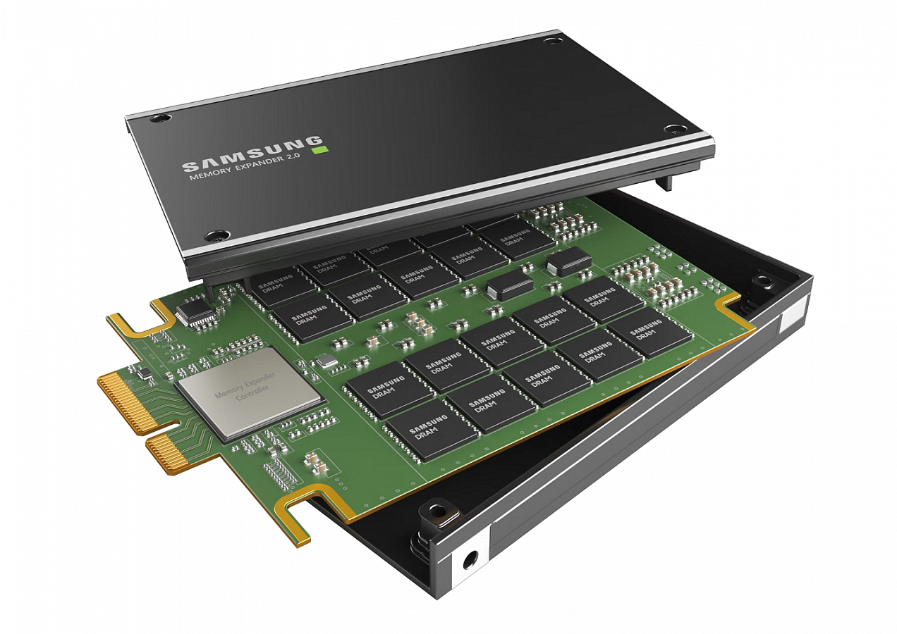 Samsung представила первую в отрасли память Compute Express Link 2.0 объемом 128 Гбайт