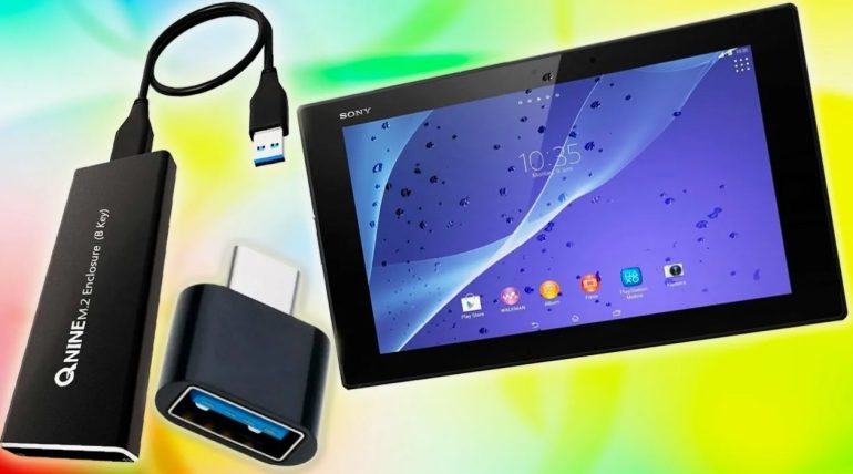 Как подключить HDD к планшету Android
